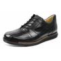 Imagem de Sapato social masculino conforto sandro moscoloni looper preto 43 black unica