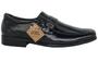 Imagem de Sapato Social Masculino Couro Derby Conforto  Zapattero 6046