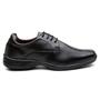 Imagem de Sapato Social Masculino De Amarrar Casual Oxford Preto