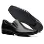 Imagem de Sapato social masculino em couro preto 2305B461