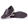 Imagem de Sapato Social Masculino Loafer Casual Couro Legitimo Slip On Moderno