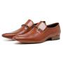 Imagem de Sapato Social Masculino Loafer Paulo Vieira - 125 - Caramelo