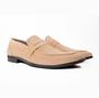 Imagem de Sapato Social Masculino Mocassim Slip On Oxford Couro