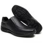 Imagem de Sapato social masculino ortopédico antistress de couro confortavel 37ao44 rf451