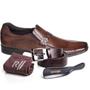 Imagem de Sapato Social Masculino Rafarillo 34064-102T Mogno-Mogno