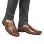 Imagem de Sapato Social Mocassim Masculino Moderno em Couro com Elástico Sanlorenzo 1103