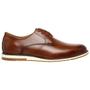 Imagem de Sapato Social Oxford Masculino Cadarço Couro Caramelo