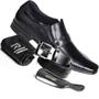 Imagem de Sapato Social Rafarillo Kit 4 em 1 34064-100T Preto-Preto