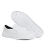 Imagem de Sapato Tênis Slip On Branco Iate Sapatênis Sem Cadarço Casual Enfermagem Calce Fácil Confortável