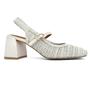 Imagem de Sapato valentina salto bloco 440005 (50) - off white