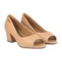 Imagem de Sapato Via Uno Peep Toe Salto Bloco