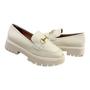 Imagem de Sapato Vizzano 1413.102 Mocassim Oxford Casual Salto Tratorado Feminino