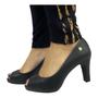 Imagem de Sapato Vizzano 1840.300 Peep Toe scarpin bico aberto Salto Feminino