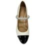 Imagem de Sapato Vizzano Boneca Strass 1423.103 Off White/Preto