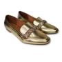 Imagem de Sapato Vizzano Mocassim Feminino 1351.107 Metalizado Premium Dourado