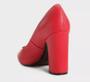 Imagem de Sapato Vizzano Salto Alto Scarpin Feminino Vermelho