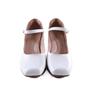 Imagem de Sapato Zariff Feminino Boneca 594-005 Verniz Off White