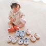 Imagem de Sapatos Infantil Bebê 0-24 Meses Berço Recém-Nascido Unissex Desenho Bichinhos Meias Antiderrapante