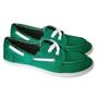 Imagem de Sapatos, mocassim de lona, casual, unissex, verde, Clearance 7071 +1