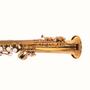 Imagem de Sax Soprano Reto Dominante Bb Dourado Com Semi Case - 16462