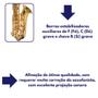 Imagem de Saxofone SAX Tenor Bb LAQUEADO Dourado C/ CASE Dominante 16461