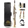 Imagem de Saxofone Soprano EAGLE Sib SP502 LN Laqueado Niqueladas