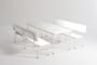 Imagem de Sc 017 / Sc 018 Conjunto Ref. Infantil C/ Encosto Branco/branco