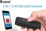 Imagem de Scanner 2d Leitor Código Barras Wireless Bluetooth Usb