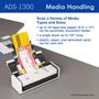 Imagem de Scanner de mesa Brother ADS-1300 Compact 30ppm com velocidade