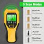 Imagem de Scanner de parede Stud Finder FOLAI 5 em 1, inteligente atualizado com LCD