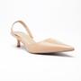 Imagem de Scarpin Belluno Slingback Salto Baixo Bico Fino