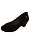 Imagem de Scarpin Bico Redondo Nobuck Salto Baixo Donna Santa 40.006