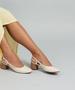 Imagem de Scarpin Couro Mule - Offwhite