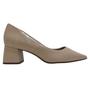 Imagem de Scarpin Feminino Bebecê com Bico Fino e Salto Grosso