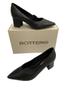 Imagem de Scarpin feminino bottero 354901 em couro salto bloco 6 cm