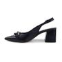 Imagem de Scarpin Feminino Mezzo Punto Veneto Preto - 347010