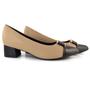 Imagem de Scarpin Feminino Piccadilly Bege 739046