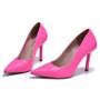 Imagem de Scarpin Feminino Salto Alto Via Marte 2113301 Magenta Pink