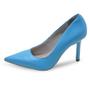 Imagem de Scarpin Feminino Salto Alto Via Marte 2113301 Oceano Azul