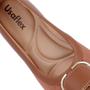 Imagem de Scarpin Feminino Salto Bloco Canela Usaflex UC0301