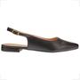 Imagem de Scarpin Feminino Sapato Peep Toe Salto Baixo