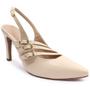 Imagem de Scarpin Feminino Slingback Salto Confortável P124