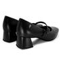 Imagem de Scarpin Feminino Usaflex Mary Jane Couro Preto - AH06