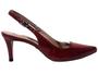 Imagem de Scarpin Feminino Verniz Slingback Liso Salto Alto 7cm