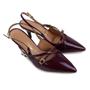 Imagem de Scarpin Feminino Vizzano Verniz Vinho - 3488