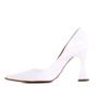 Imagem de Scarpin Feminino Zariff Verniz Branco