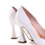 Imagem de Scarpin Feminino Zariff Verniz Branco
