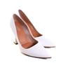 Imagem de Scarpin Feminino Zariff Verniz Branco