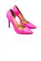 Imagem de Scarpin Luxo Chic Line - Couro Rosa salto 12