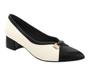 Imagem de Scarpin Piccadilly Bico Fino Salto Grosso 739044